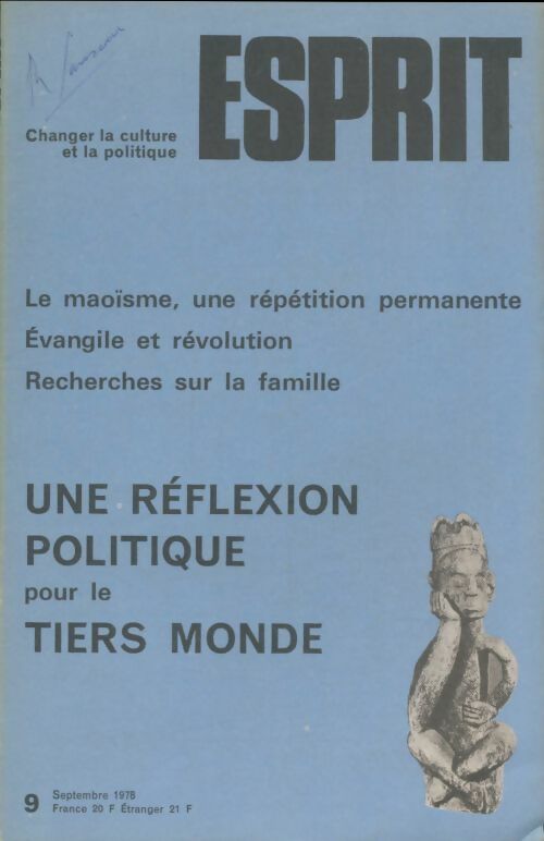Livrenpoche : Esprit n°21 - Collectif - Livre