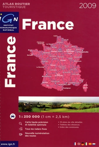 Livrenpoche : France atlas 2009 : Ign-a95047 - Ign - Livre