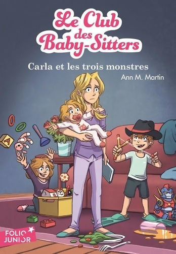 Livrenpoche : LE CLUB DES BABY-SITTERS-5. CARLA ET LES TROIS MONSTRES - Karim Friha - Livre