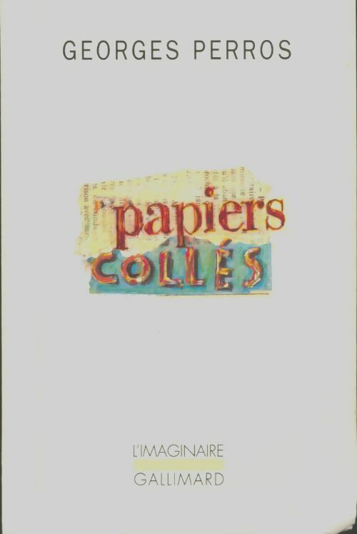 Livrenpoche : Papiers collés Tome I - Georges Perros - Livre