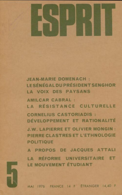 Livrenpoche : Esprit n°457 - Collectif - Livre