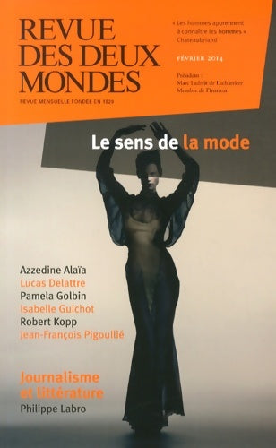 Livrenpoche : Revue des deux mondes février 2014 - Collectif - Livre