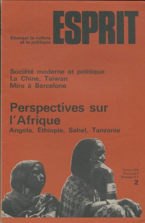 Livrenpoche : Esprit n°26 : Perspectives sur l'Afrique - Collectif - Livre