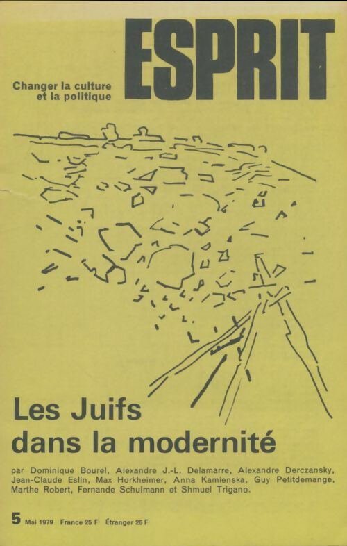 Livrenpoche : Esprit n°29 : Les juifs dans la modernité - Collectif - Livre