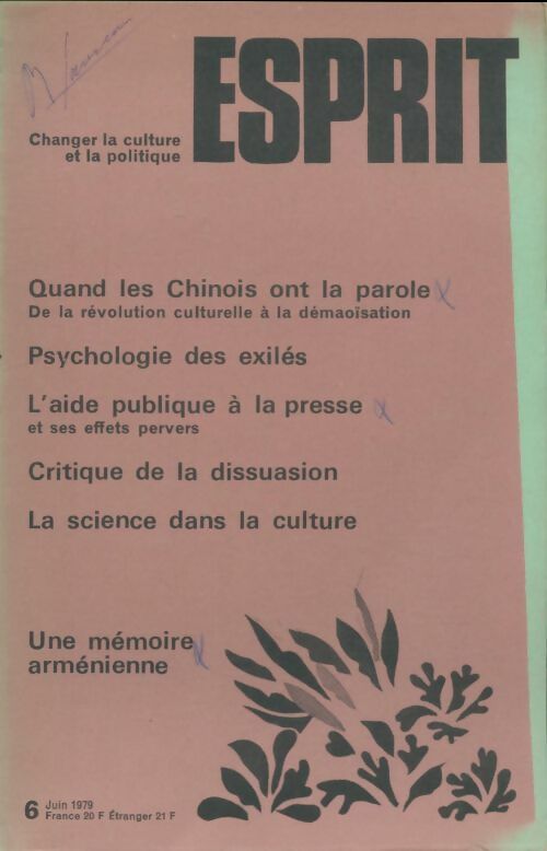 Livrenpoche : Esprit n°30 - Collectif - Livre
