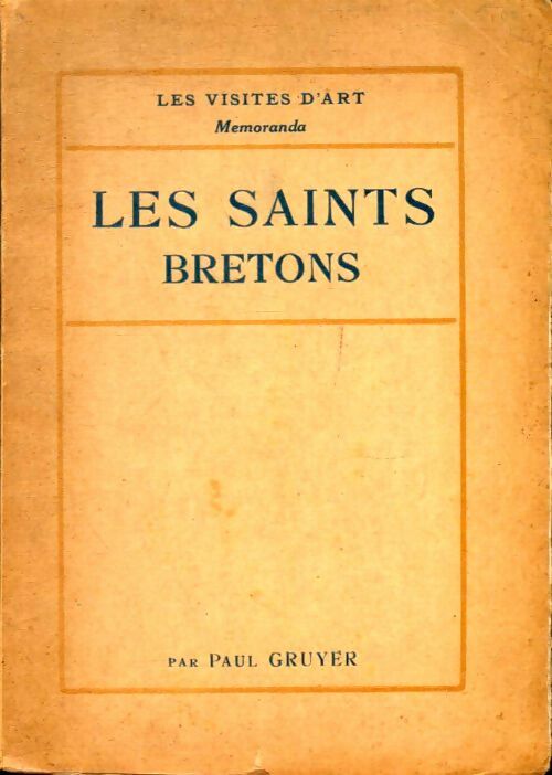 Livrenpoche : Les saints bretons - Paul Gruyer - Livre