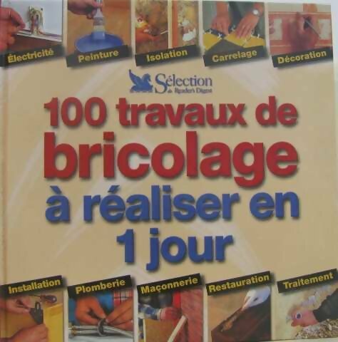 Livrenpoche : 100 travaux de bricolage à réaliser en 1 jour - Collectif - Livre