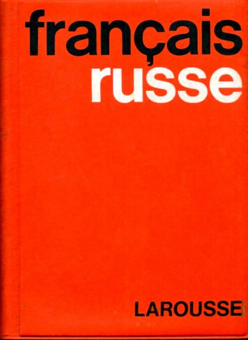 Livrenpoche : Dictionnaire français-russe - Paul Pauliat - Livre