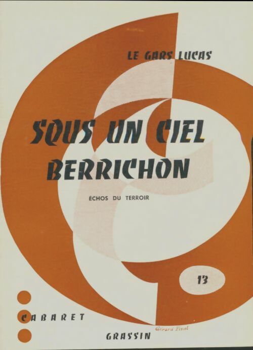 Livrenpoche : Sous un ciel bérrichon - Lucas Le Gars - Livre