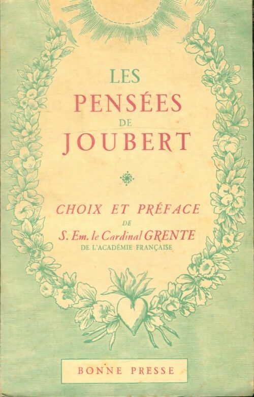 Livrenpoche : Les pensées de Joubert - Mgr Grente - Livre