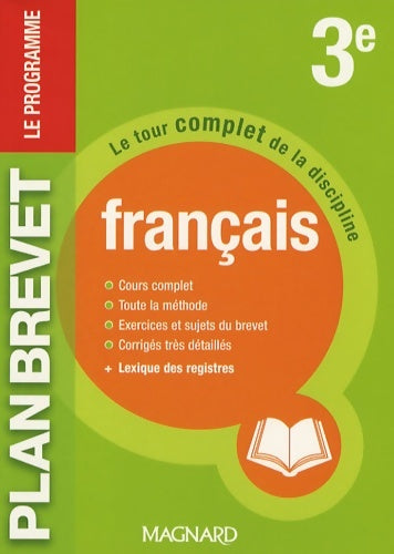Livrenpoche : Français 3e : Le tour complet de la discipline - Philippe Lehu - Livre
