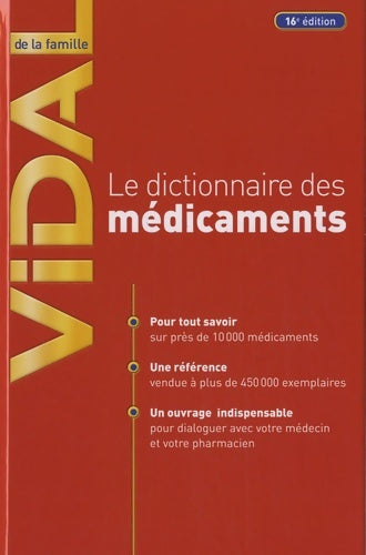Livrenpoche : Vidal de la famille : Le dictionnaire des médicaments - Isabelle Roguet - Livre