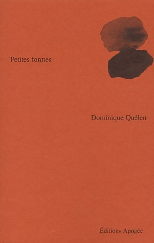 Livrenpoche : Petite formes - Dominique Quélen - Livre