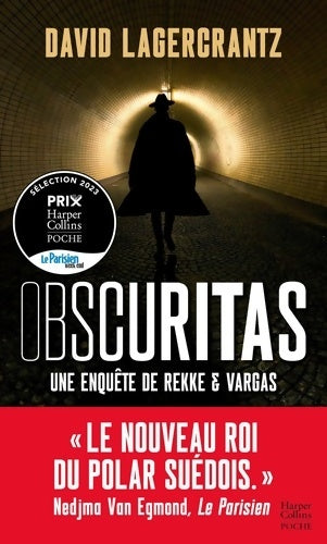 Livrenpoche : Obscuritas : Une enquête de Rekke & Vargas - David Lagercrantz - Livre
