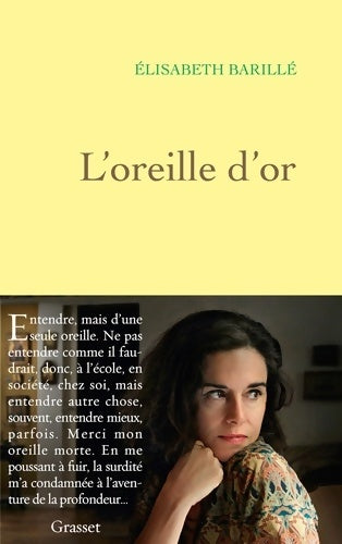 Livrenpoche : L'oreille d'or - Elisabeth Barillé - Livre