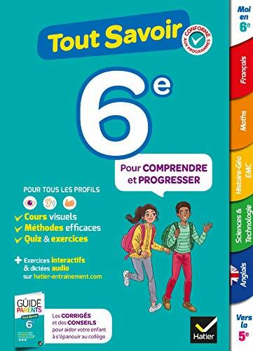 Livrenpoche : Tout savoir 6e - Marjorie Champetier - Livre