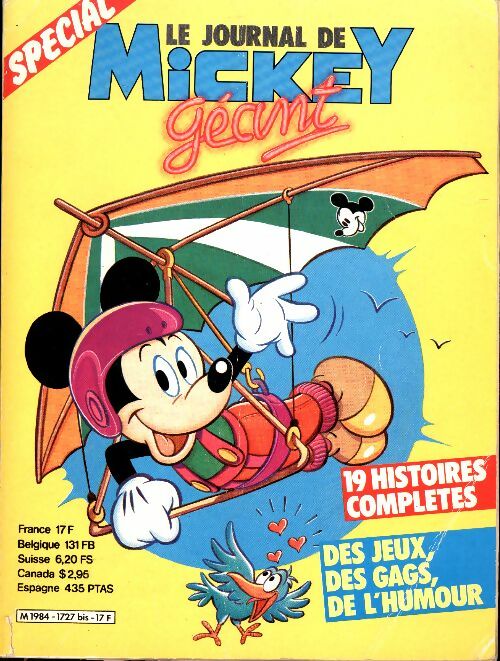 Livrenpoche : Le journal de Mickey géant N°1727 bis - Collectif. - Livre