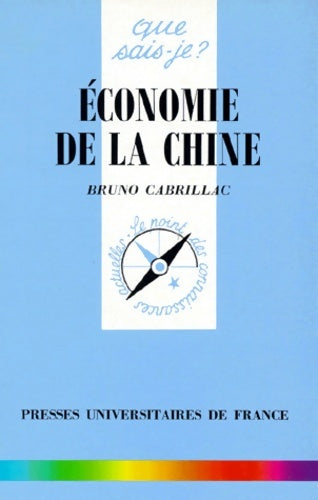 Livrenpoche : Economie de la Chine - Bruno Cabrillac - Livre