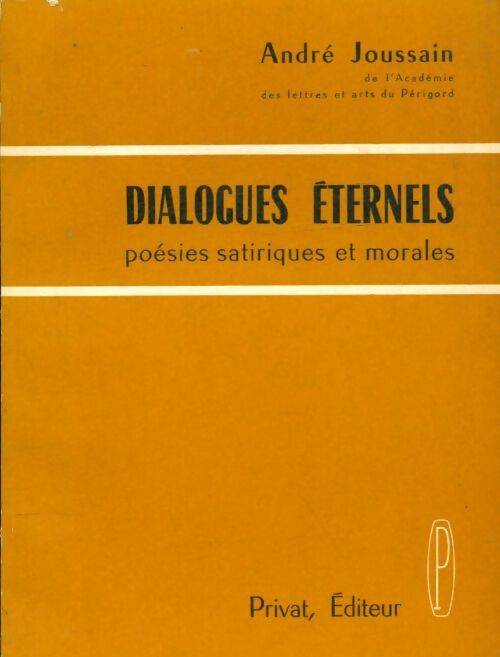 Livrenpoche : Dialogues éternels - André Joussain - Livre