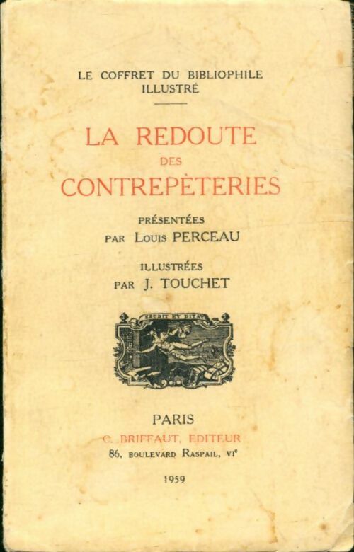 Livrenpoche : La redoute des contrepètries - Louis Perceau - Livre