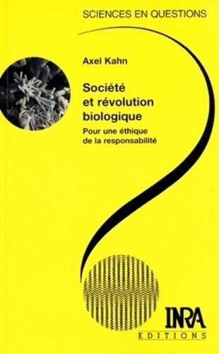 Livrenpoche : Société et révolution biologique - A. Kahn - Livre