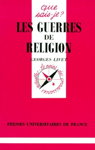 Livrenpoche : Les guerres de religions - Georges Livet - Livre