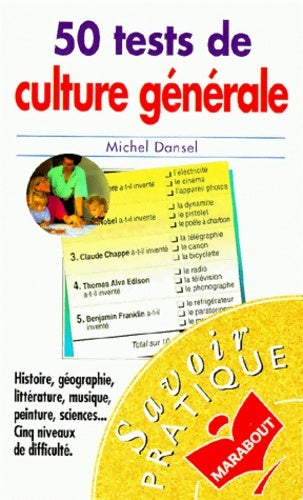 Livrenpoche : 50 tests de culture générale - Dansel-m - Livre