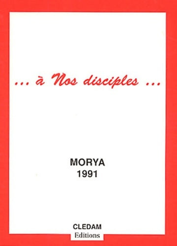 Livrenpoche : À nos disciples... - Leïla Chellabi - Livre