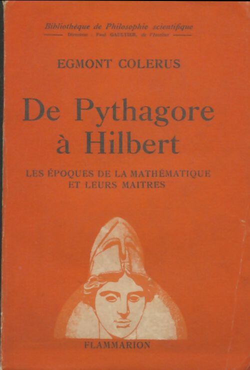 Livrenpoche : De Pythagore à Hilbert - Egmont Colerus - Livre