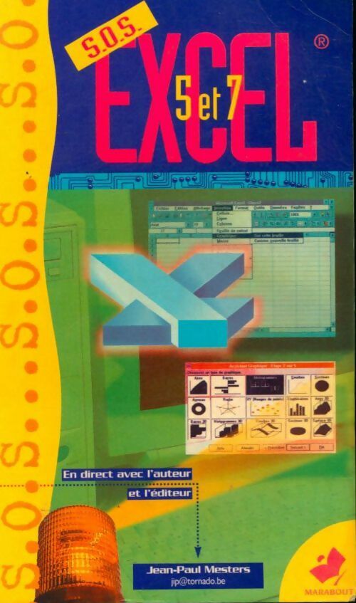 Livrenpoche : S.O.S. Excel Versions 5 et 7 - Jean-Paul Mesters - Livre