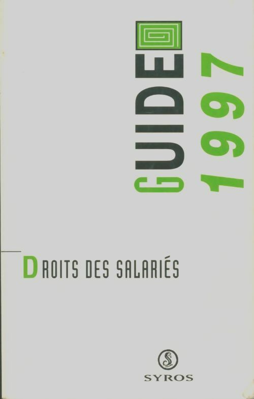 Livrenpoche : Droits des salariés - CFDT - Livre