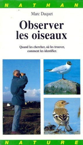 Livrenpoche : Observer les oiseaux - Marc Duquet - Livre