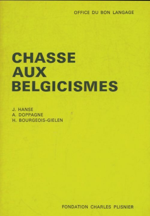 Livrenpoche : Chasse aux belgicismes - Collectif - Livre