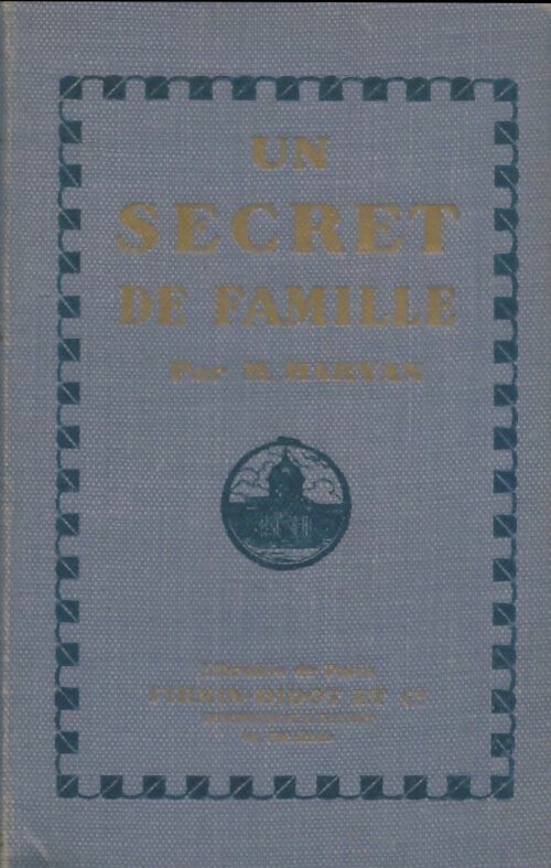 Livrenpoche : Un secret de famille - M. Maryan - Livre