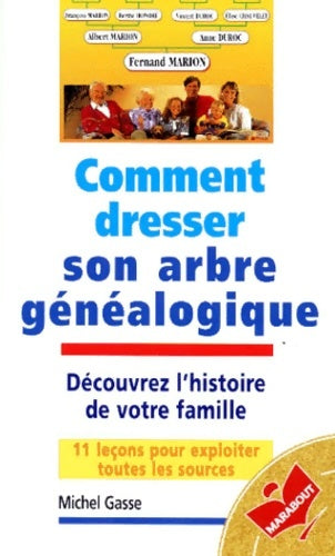 Livrenpoche : Comment dresser son arbre généalogique - M. Gasse - Livre