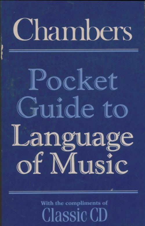 Livrenpoche : Pocket guide to language of music - Wendy Munro - Livre