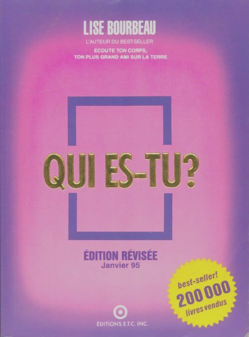 Livrenpoche : Qui es-tu ? - Lise Bourbeau - Livre