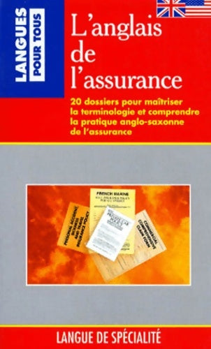 Livrenpoche : Anglais de l assurance - Marie France Alleaume-lefort - Livre