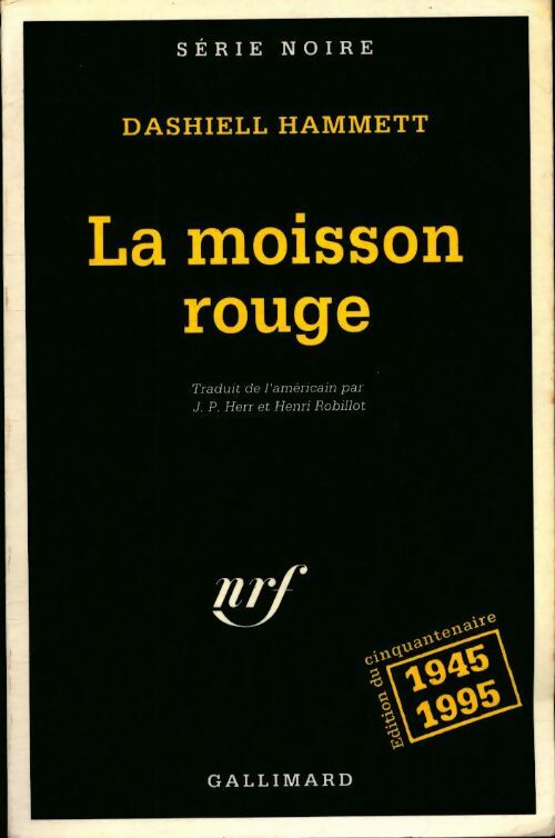 Livrenpoche : La moisson rouge - Dashiell Hammett - Livre