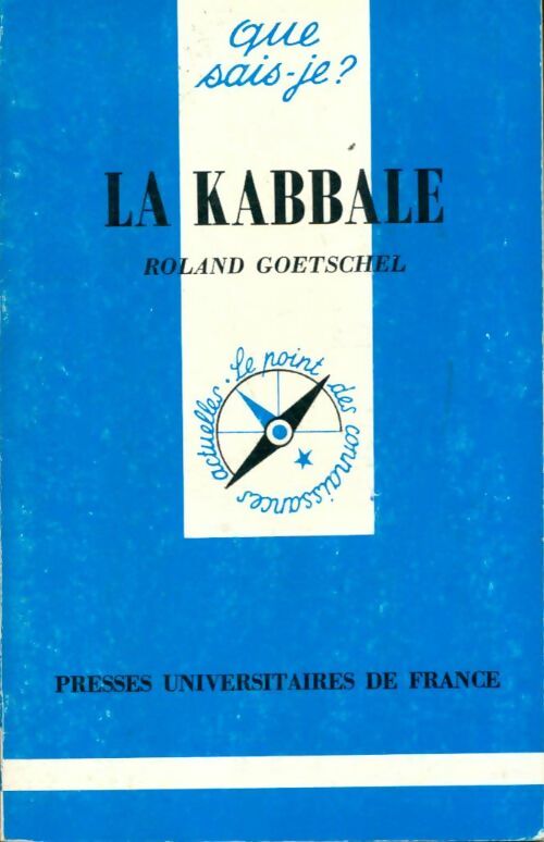 Livrenpoche : La kabbale - Roland Goetschel - Livre
