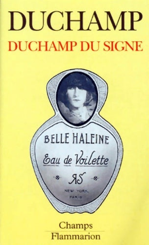 Livrenpoche : Duchamp du signe - Marcel Duchamp - Livre