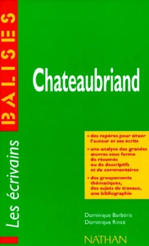 Livrenpoche : Chateaubriand - Inconnu - Livre