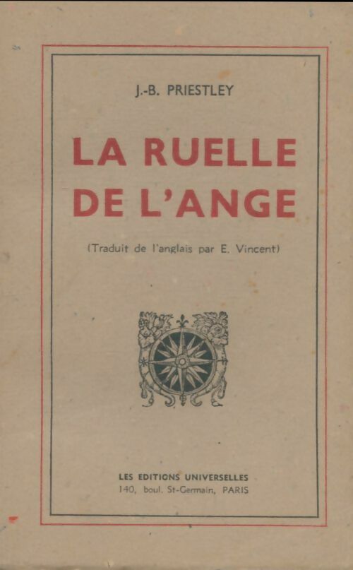 Livrenpoche : La ruelle de l'ange - John B. Priestley - Livre