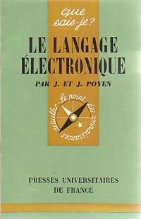 Livrenpoche : Le langage électronique - Jeanne Poyen, Jacques Poyen - Livre