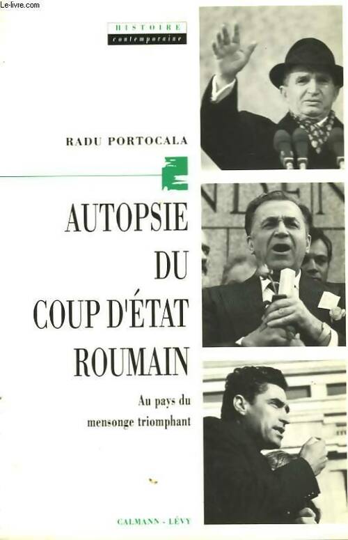 Livrenpoche : Autopsie du coup d'Etat roumain - Portocala-R - Livre