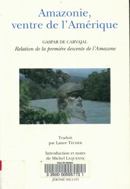 Livrenpoche : Amazonie ventre de l'Amérique - G. De Carvajal - Livre