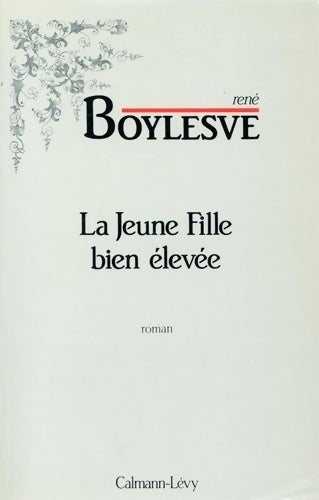 Livrenpoche : La jeune fille bien élevée - René Boylesve - Livre