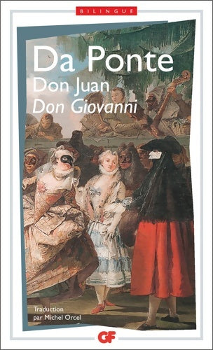 Livrenpoche : Don giovanni - don juan - Lorenzo Da Ponte - Livre