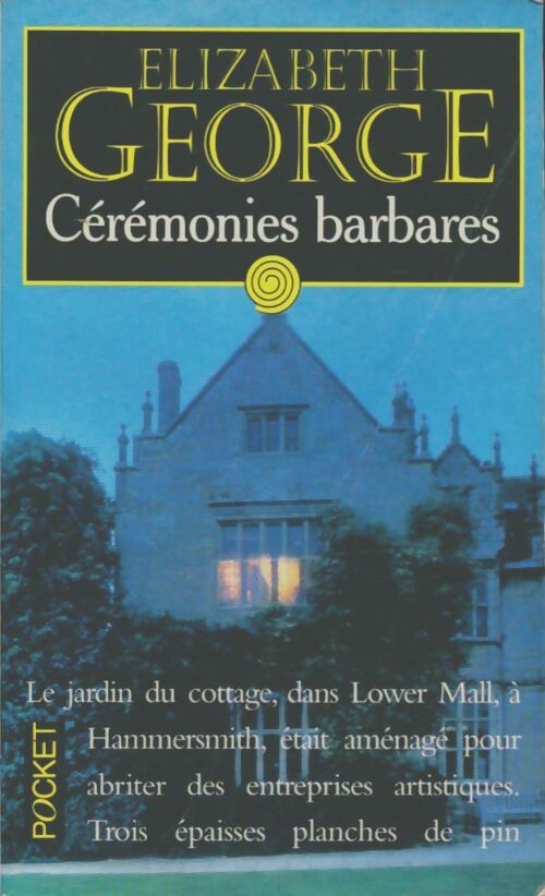 Livrenpoche : Cérémonies barbares - Elizabeth George - Livre