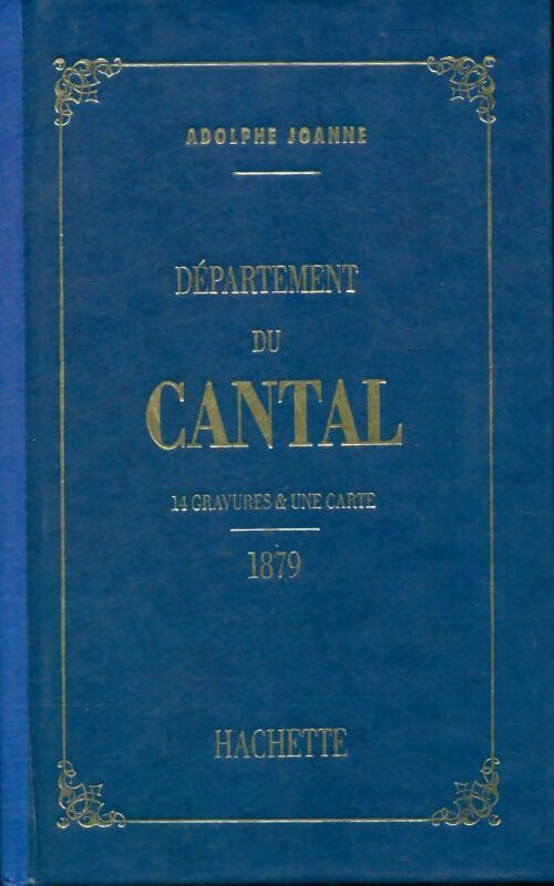 Livrenpoche : Géographie du département du cantal - Adolphe Joanne - Livre